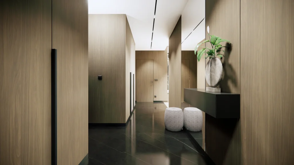 Интериорни визуализации на Апартамент 05 – Memiko Homes, Лозен, София